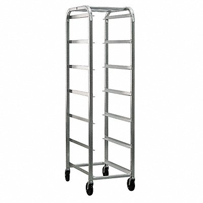 NEW AGE 6263 Bin Cart 18 7/8 in W 71 in H Silver