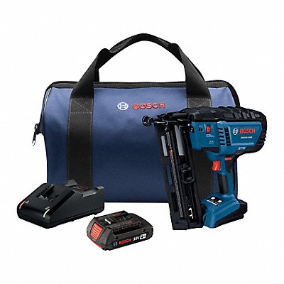 BOSCH GNH18V16MAB12 Angled Finish Nailer Ki