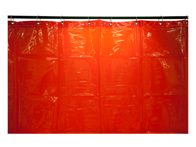 Weldclass 7-1834R Welding Curtain 1.8x3.4m Red