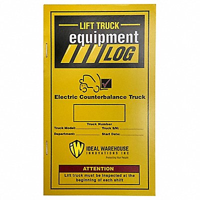 IDEAL WAREHOUSE INNOVATIONS INC. 7010651CP Replacement Checklist Book 1 W PK4