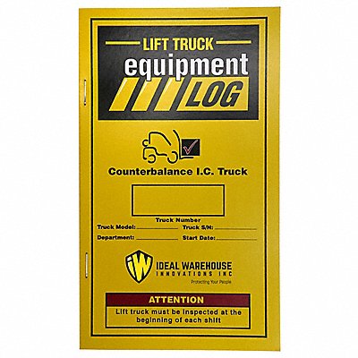 IDEAL WAREHOUSE INNOVATIONS INC. 701065CP Replacement Checklist Book 1 W PK4