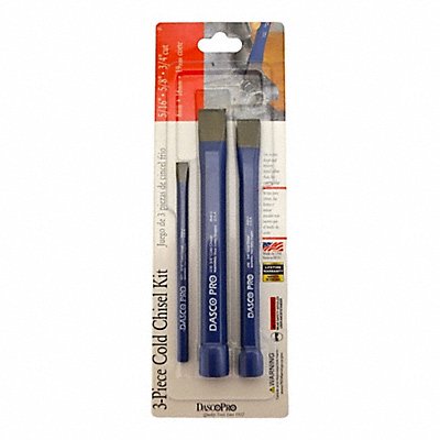 DASCO PRO 44 Cold Chisel 3 Piece