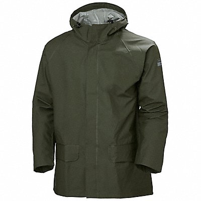 HELLY HANSEN 70129480L Rain Jacket Unrated Green L