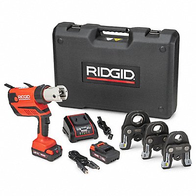 RIDGID RP350 Cordless Press Tool Kit Max Pipe Size1in