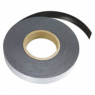 MAG-MATE MRA120X0100X050 Flexible Magnet Strip w/Adhesive 50 ft L