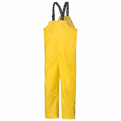 HELLY HANSEN 705293105XL Rain Bib Overall Unrated Yellow 5XL