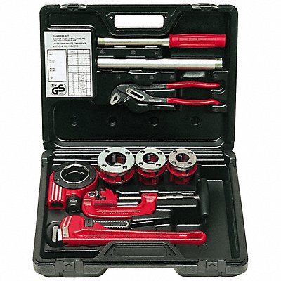 ROTHENBERGER 70614 Ratchet Pipe Threader Kit 1/2 to 1