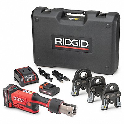 RIDGID RP351 Cordless Press Tool Kit CycleTime 8sec