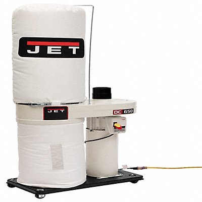 JET 708642BK Dust Collector 650 CFM 1 HP