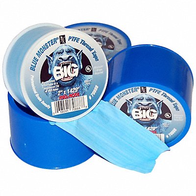 BLUE MONSTER 70888 Thread Sealant Tape 2 in Blue 1 429 in