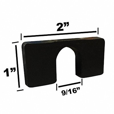 PRECISION BRAND 6125 Construction Shim g Blue Plastic PK1020