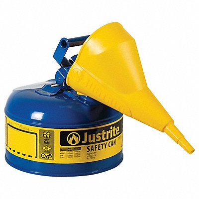 JUSTRITE 7110310 Type I Safety Can Steel 11 H