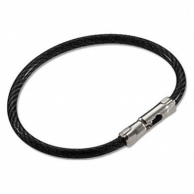 LUCKY LINE PRODUCTS 7112005 Flex-O-Loc Key Ring Black PK5