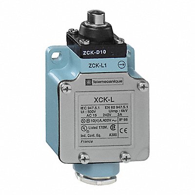 TELEMECANIQUE SENSORS XCKL110H7 Limit Switch Plunger 1NO/1NC