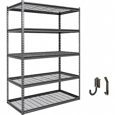GRAINGER BATALS4824725D1000 Freestanding Stationary 800 lb Capac.