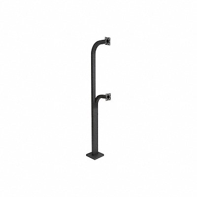 PEDESTAL PRO 729CD Dual Head Truck Pedestal 72 H 45 lb.