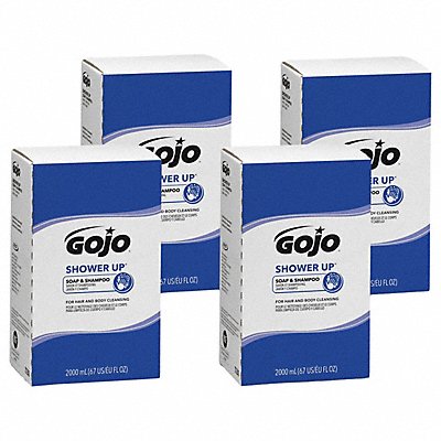 GOJO 723004 Body Wash/Soap/Sham Combo ORG/Red PK4