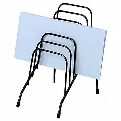 FELLOWES 72613 File Holder Black Envelope/Memo 6 Comp