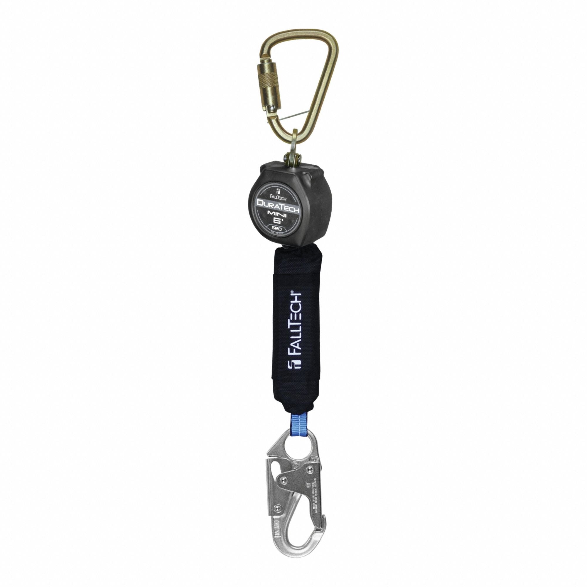 FALLTECH 72706SB1 SRL Single Leg Mini Carabiner 6 ft
