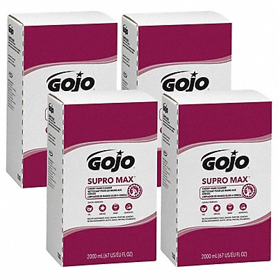 GOJO 728204 Hand Cleaner Red 2 000 mL Cherry PK4