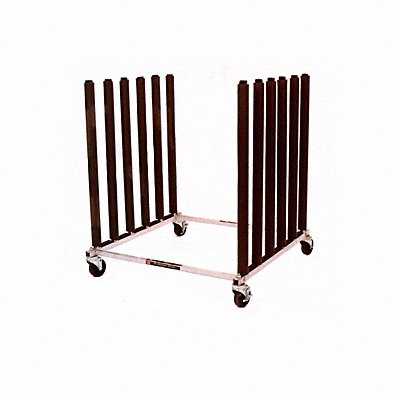 KEYSCO TOOLS 73740 Mobile Bulk Rack Silver Steel