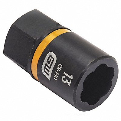 GEARWRENCH 84766 Impact Socket Steel Black Oxide 13 mm