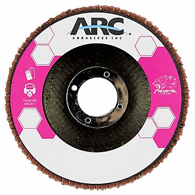 ARC ABRASIVES 7510826FF Flap Disc Coated Ceramic
