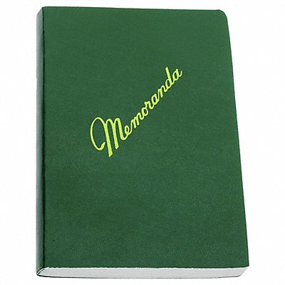 SKILCRAFT 7530000000000 Memo Book 6 X 3.50 Green