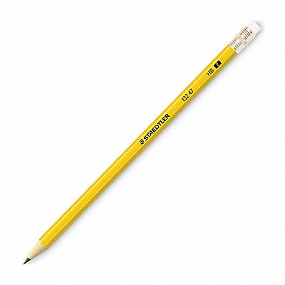 STAEDTLER 13247C144A Pencil Eraser Included Black HB PK144