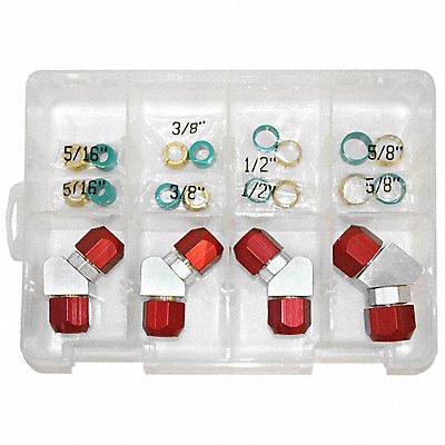 AIRSEPT 76052 Line Splice 45 Deg Pack SAE 28 pcs.
