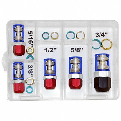 AIRSEPT 76707 A/C Line Straight Repair Kit SAE 35 pcs.