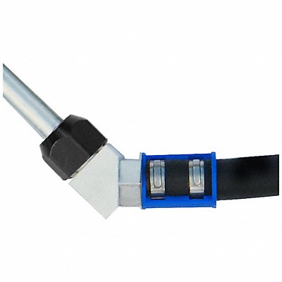 AIRSEPT 76715 Connector 45deg 3/4 in Tube to #12 Hose