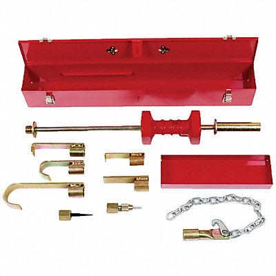 KEYSCO TOOLS 77081 Dent Repair Kit Red Pulls Out Dents