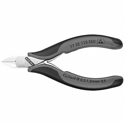 KNIPEX 7732115ESD Diagonal Cutting Plier 4-3/4 L