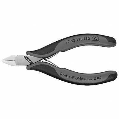 KNIPEX 7752115ESD Diagonal Cutting Plier 4-1/2 L