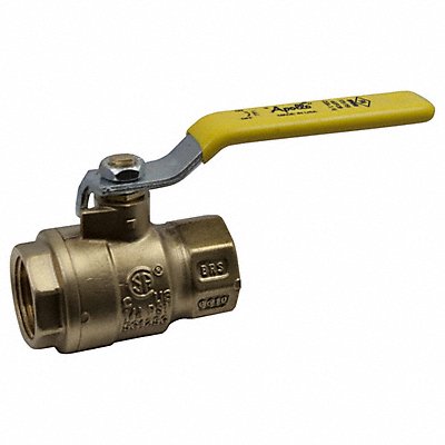 APOLLO 77F10801 Manual 2-Way Ball Valve NPT Brass