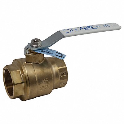 APOLLO 77FLF10301 Manual 2-Way Ball Valve NPT Brass