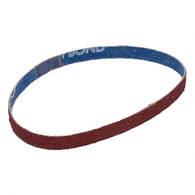 GRAINGER 78072775316 Sanding Belt 3/8 W 13 L Coated 60 Grit
