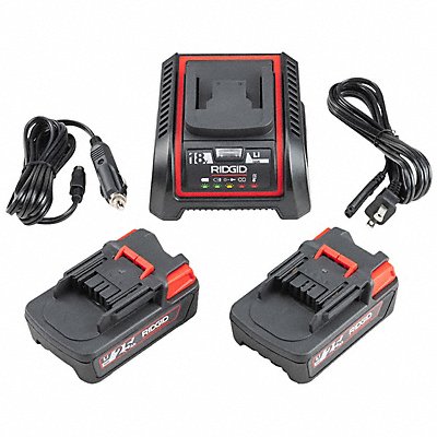 RIDGID 66013 Battery and Charger Kit 18V DC 3.7 lb