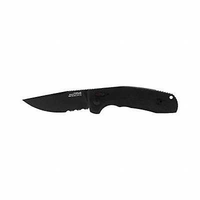 SOG 15380257 Utility Knife Serrated 3-3/8 Blade L
