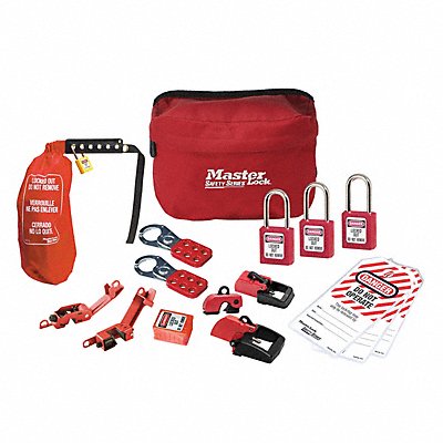 MASTER LOCK S1010E410KAPRE Compact Safety Lockout Pouch Electrical