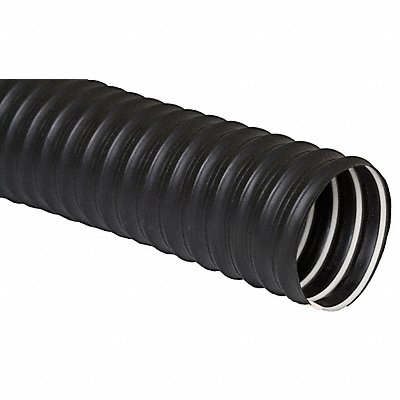 FLEXAUST CO. INC. DFDT100025 Ducting Hose 25 ft L Black
