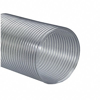FLEXAUST CO. INC. 8061080025 Ducting Hose 25 ft L Clear