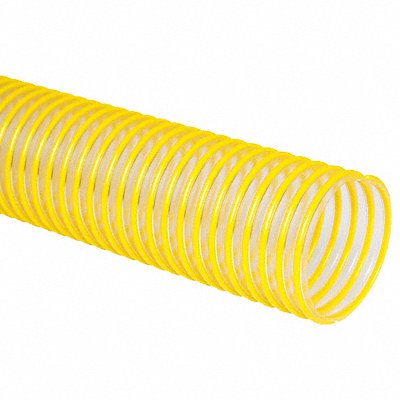 FLEXAUST CO. INC. 3493030050 Ducting Hose 50 ft L Clear/Yellow