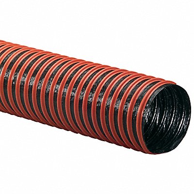 FLEXAUST CO. INC. 2480400401A Ducting Hose 25 ft L Black