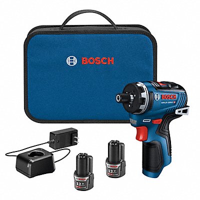 BOSCH GSR12V300HXB22 Screwdriver Kit 12VDC 2.0Ah