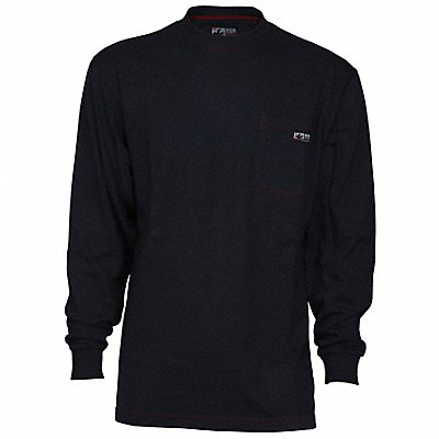 MCR SAFETY LST1NM K3893 FR L Sleeve Shirt 10.6 cal/sq cm N Blue
