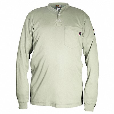 MCR SAFETY H1TXL FR Long Sleeve Shirt 9.6 cal/sq cm Tan