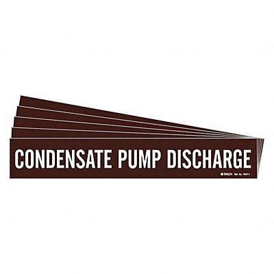 BRADY 73471PK Pipe Marker PK5