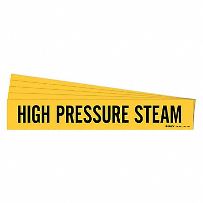 BRADY 71411HVPK Pipe Marker High Pressure Steam PK5